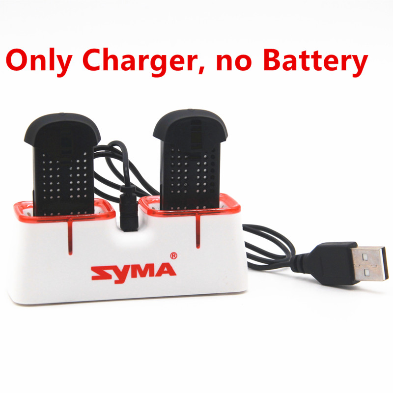 Drone Battery Adapter - Dual-USB-Schnellladegerät für Syma X22 X22W Drohnenbatterien