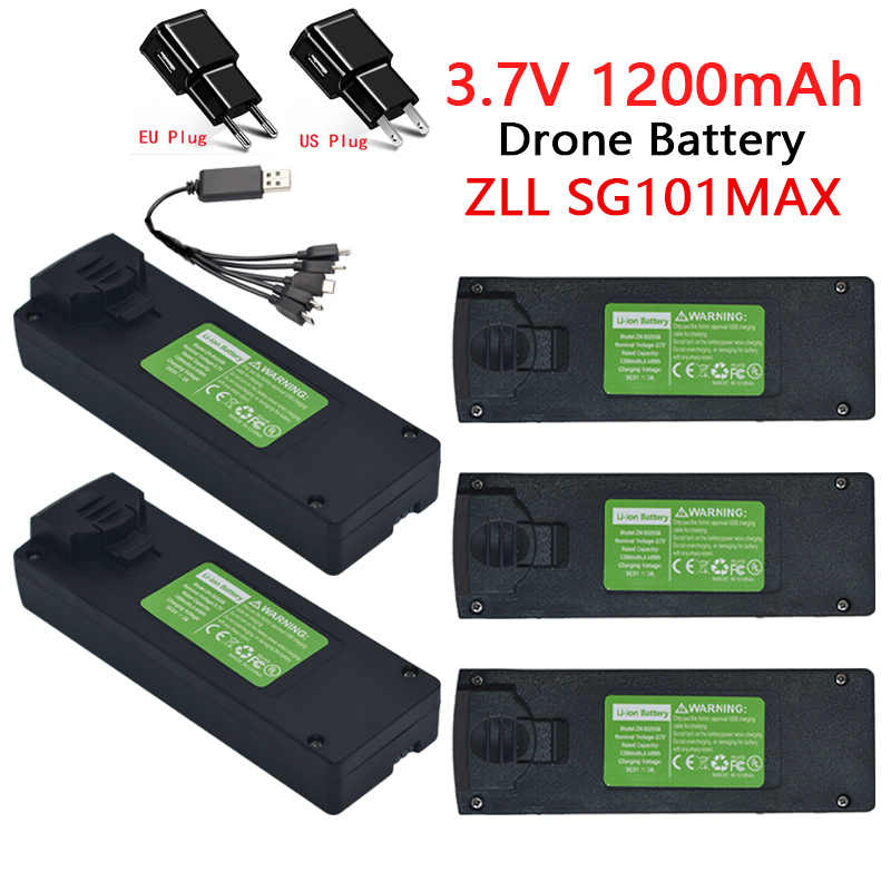 Drone Power Bank - Ausgestattet mit Ladegerät-Zubehör, Akku 3,7V 1200mAh