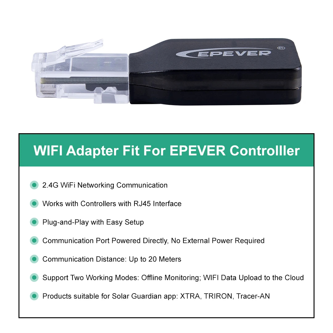 EPEVER WiFi 2,4G RJ45 D WIFI B – Drone Solar Charger Bewertung und Preis